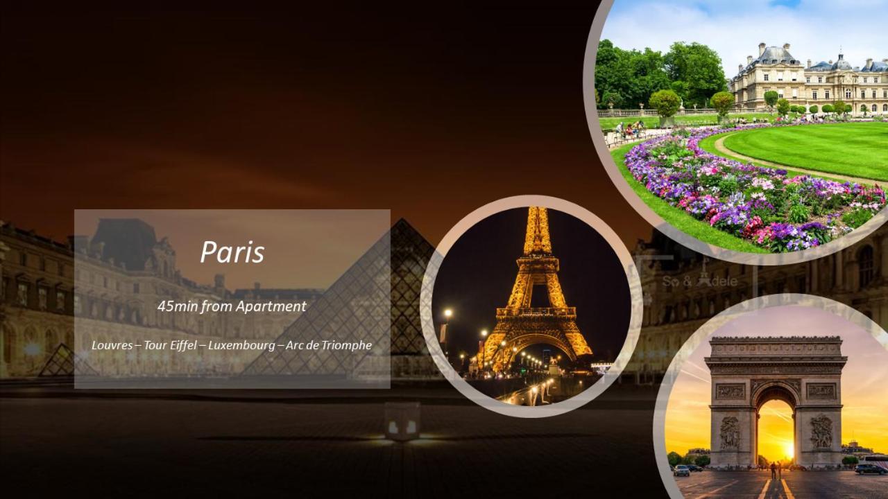 Apartment Virtuose - Disneyland Paris 5Min - Train Station 250M Montevrain Bagian luar foto